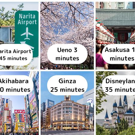 Ueno Minowa 502 Apartman Tokió Kültér fotó